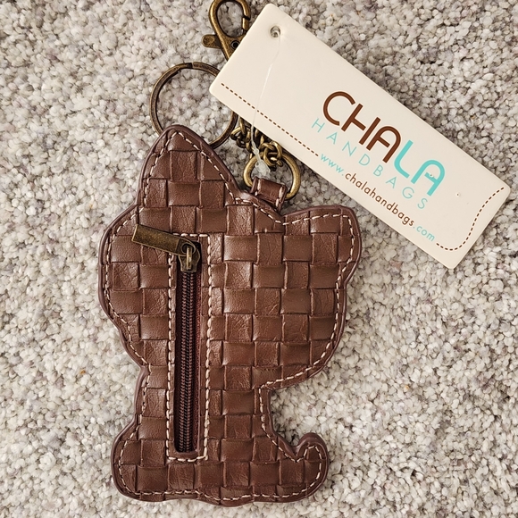 Chala Dog Lover Yorkie Keychain and Coin Purse - Picture 3 of 3